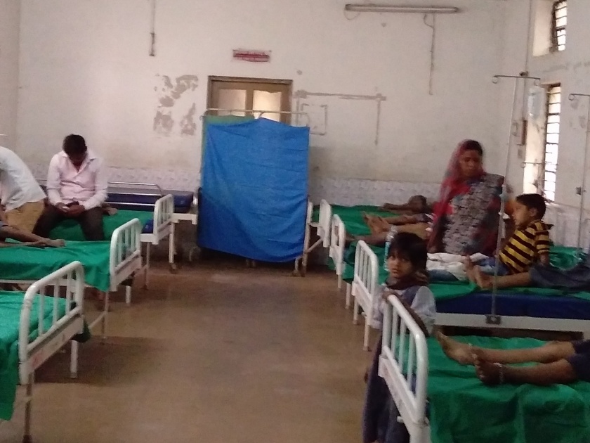12 students of Ghulawadi school have poisoned after eating the seeds of cannabis | एरंडाच्या बिया खाल्याने घुलेवाडी शाळेतील १२ विद्यार्थ्यांना विषबाधा
