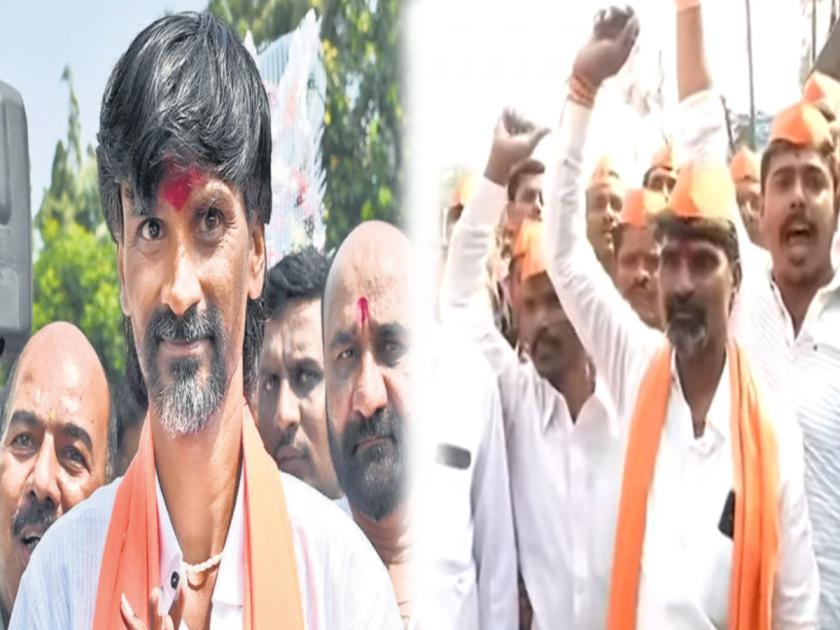 Who is the duplicate Manoj Jarange Patil who came to Ahmednagar Sabha?; Even the Maratha protesters were stunned | अहमदनगरच्या सभेत आलेले डुप्लिकेट जरांगे पाटील कोण?; मराठा आंदोलकही थक्क झाले