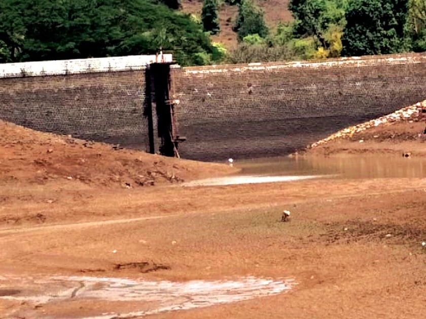Jawar's Jai Sagar Dam dry | जव्हारचे जय सागर धरण कोरडे