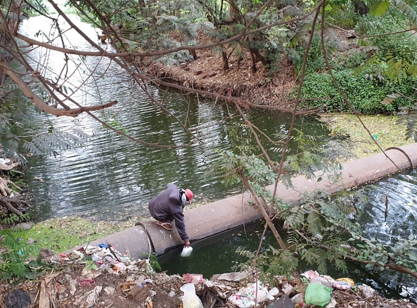 Sewage from 11 Nala still flows directly into Panchganga river | ११ नाल्यातील सांडपाणी आजही थेट पंचगंगा नदीतच