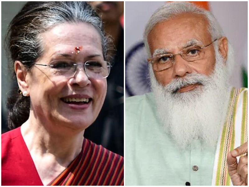 Congress president Sonia Gandhi attacked Narendra Modi govt over the decision to repeal agricultural laws | हुकूमशहा राज्यकर्त्यांच्या अहंकाराचा पराभव; सोनिया गांधींचा पीएम मोदींवर हल्लाबोल