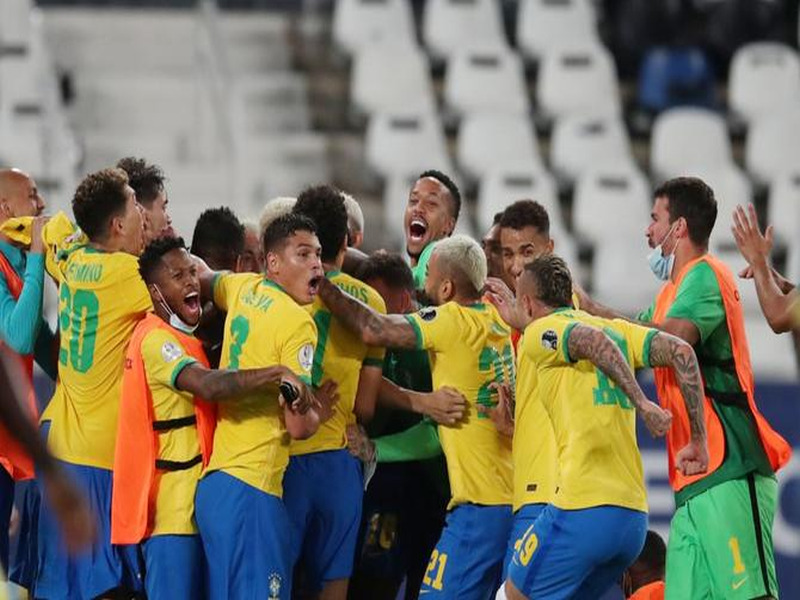 Copa America football; Brazil's third consecutive victory | कोपा अमेरिका फुटबॉल; ब्राझीलचा सलग तिसरा विजय