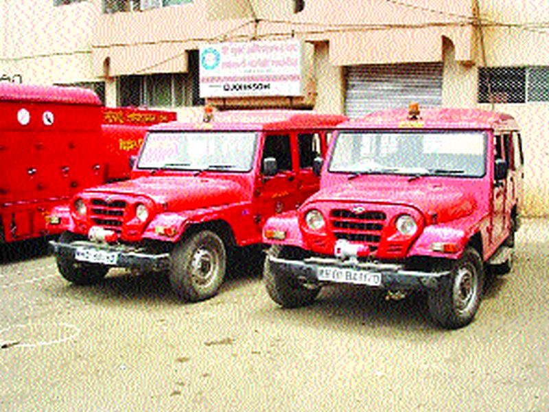 40 jeeps for fire brigade for inspection of buildings | इमारतींच्या तपासणीसाठी अग्निशमन दलात ४० जीप