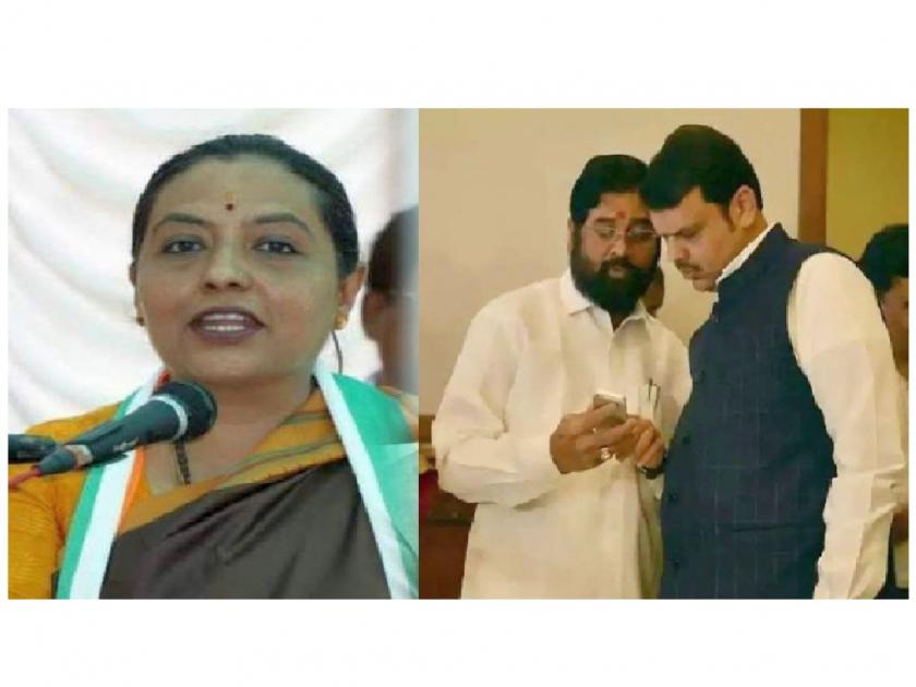 congress leader Yashomati Thakur slams Shinde-Fadnavis government over Diwali grocery package | फोटो नाही नीट म्हणून मिळाले नाही दिवाळीचे शिधा किट; यशोमती ठाकूर यांचे सरकारला खडेबोल