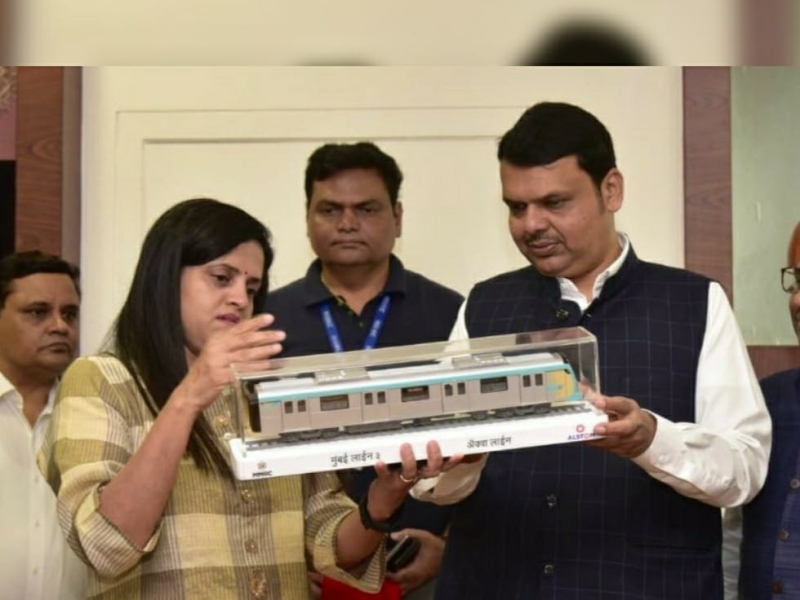 Ashwini Bhide has been given the additional charge of Managing Director, Mumbai Metro Railway Corporation. | मोठी बातमी! उद्धव ठाकरेंना शिंदे- फडणवीसांचा धक्का; अश्विनी भिडेंची पुन्हा मेट्रोत वर्णी