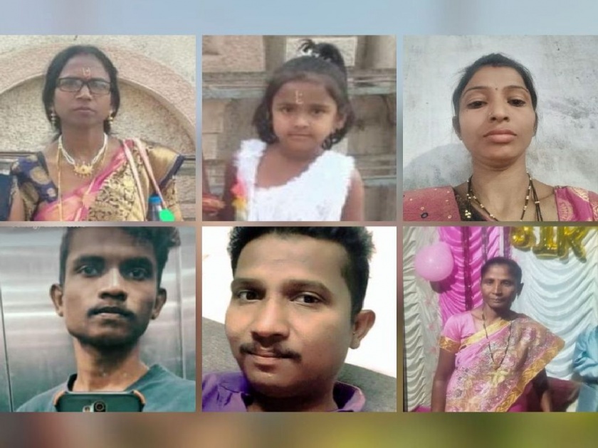6 from Nagpur were killed as Travels blew up the car near Kanpa in Chandrapur district | ट्रॅव्हल्सने कारला उडवले; नागपूरचे सहाजण ठार, एकाच कुटुंबातील तिघांचा समावेश