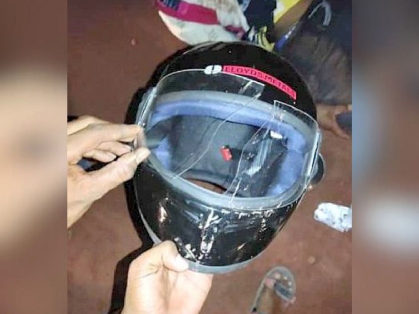 Helmets broke and heads split, Lloyd Metals' pretentiousness in tatters | हेल्मेट तुटले अन् डोकेही फुटले, लॉयड मेटल्सचा दिखाऊपणा चव्हाट्यावर
