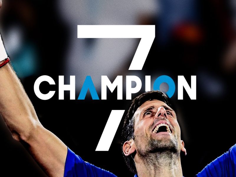 Aus Open: The priceless gift from Novak Djokovic to his true fan | Aus Open : जोकोव्हिचने जेतेपद पटकावल्यावर चाहत्याला दिली 'ही' अनमोल भेट