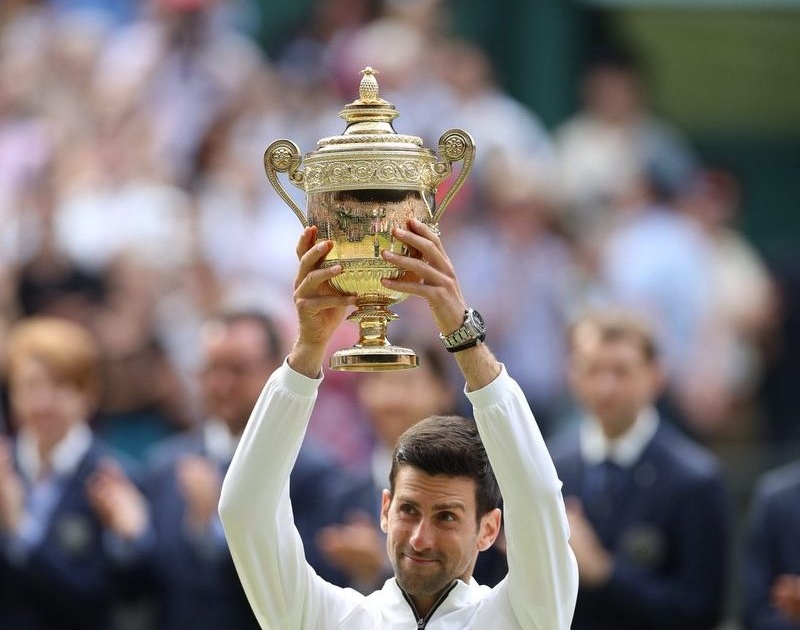 Wimbledon: Djokovic champions fifth champion and beat Federer | Wimbledon 2019: फेडररवर मात करत जोकोविच पाचव्यांदा चॅम्पियन