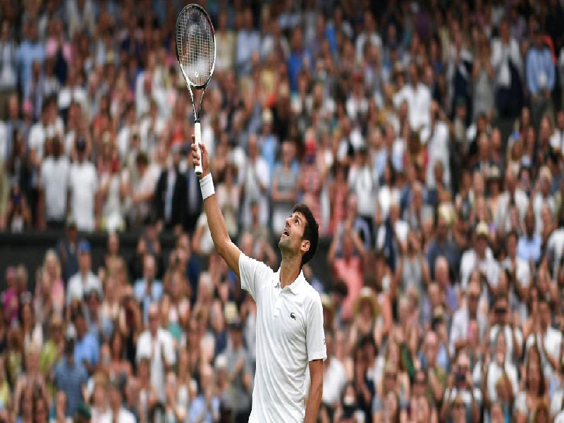 Wimbledon 2018: Djokovic victory over Nadal, in the final | Wimbledon 2018: थरथराट... जोकोव्हिचचा नदालवर 'जिगरबाज' विजय, अंतिम फेरीत धडक 