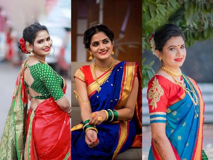 A New Fusion of Modern Tradition, Marathmoli Nauvari 'Fashion' in 22 Types | मॉडर्न ट्रेडिशनचे नवीन फ्यूजन, २२ प्रकारात मराठमोळी नऊवारीची 'फॅशन'