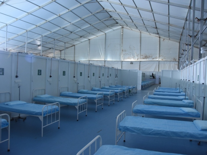 Name ‘Jumbo’ .. Manpower ‘Mini’! Direct use of only 400 beds in an 800 bed hospital | ठाकरे-पवारांच्या ' जम्बो ' घाईने नागरिकांना ताप; आरोग्य यंत्रणांच्या सक्षमतेवर प्रश्नचिन्ह