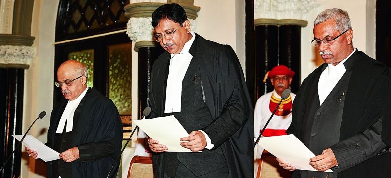 Nagpur High Court also experienced oath-taking ceremony | नागपूर उच्च न्यायालयानेही अनुभवला शपथविधी सोहळा