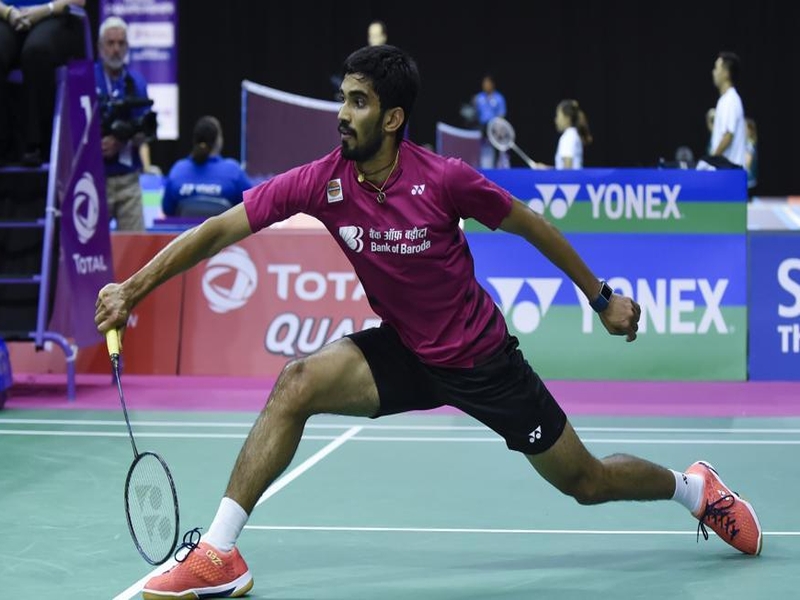 World Badminton: Srikanth's winning streak; Sameer, Tanvi also forward | जागतिक बॅडमिंटन : श्रीकांतची विजयी सलामी; समीर, तन्वी यांचीही आगेकूच