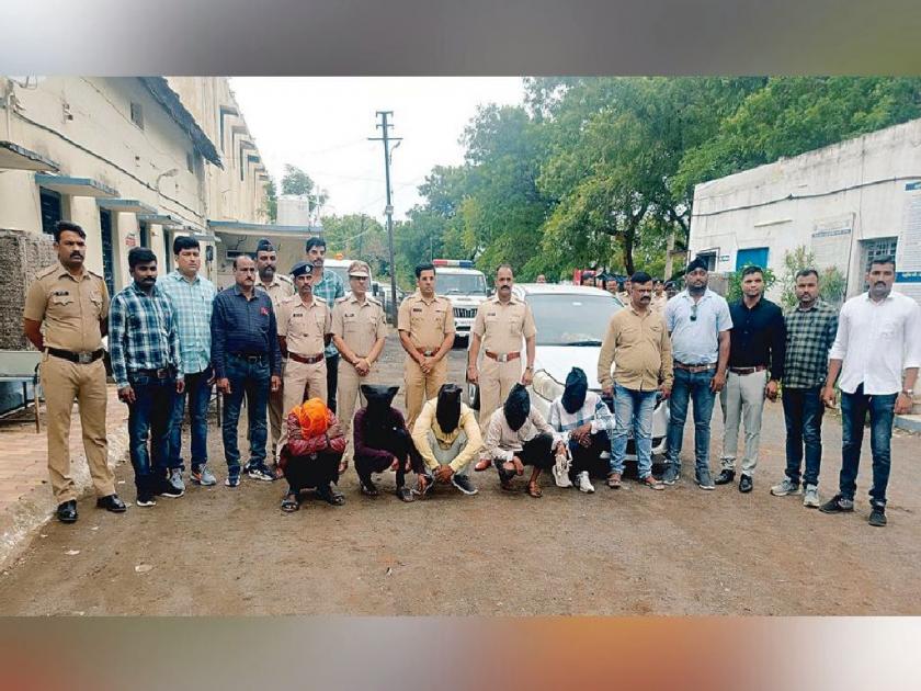 Armed robbery of village gangsters arrested by ramnagar police | गावगुंडांची ‘भाईगिरी’ पोलिसांनी चांगलीच ठेचली; तीन दिवस पोलिस कोठडी