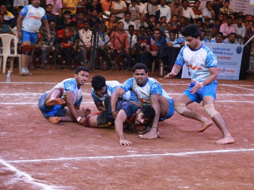 State Level Kabaddi: Jai Bharat Sports mandal, Ankur Sports Club in quarter final | राज्यस्तरीय कबड्डी : जय भारत क्रीडा मंडळ, अंकुर स्पोर्ट्स क्लब थेट उपउपांत्य फेरीत