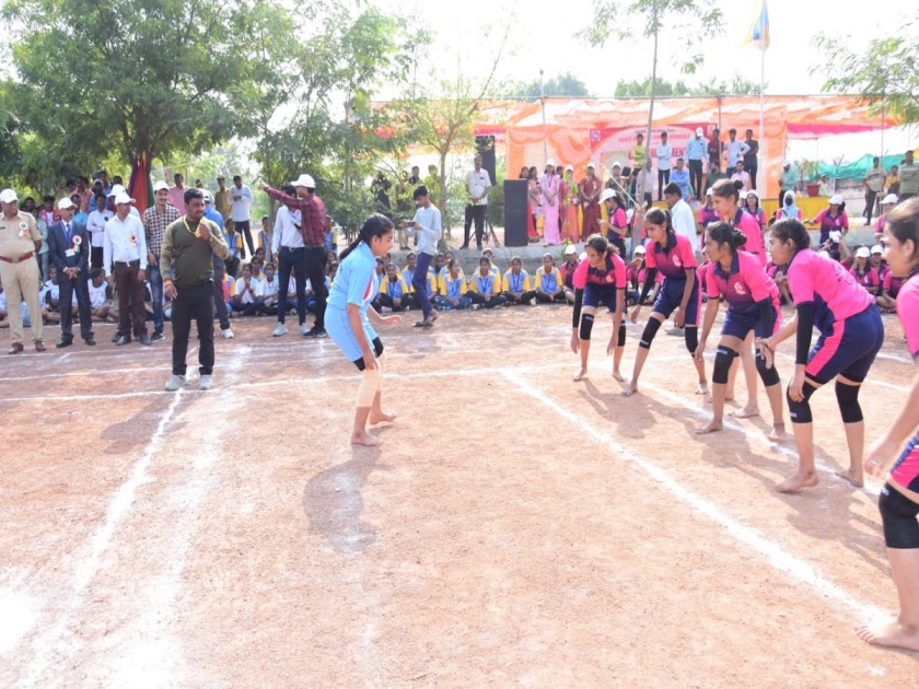Inauguration of Divisional Sports Tournament in Hingoli | हिंगोलीत विभागीय क्रीडा स्पर्धेचे उद्घाटन