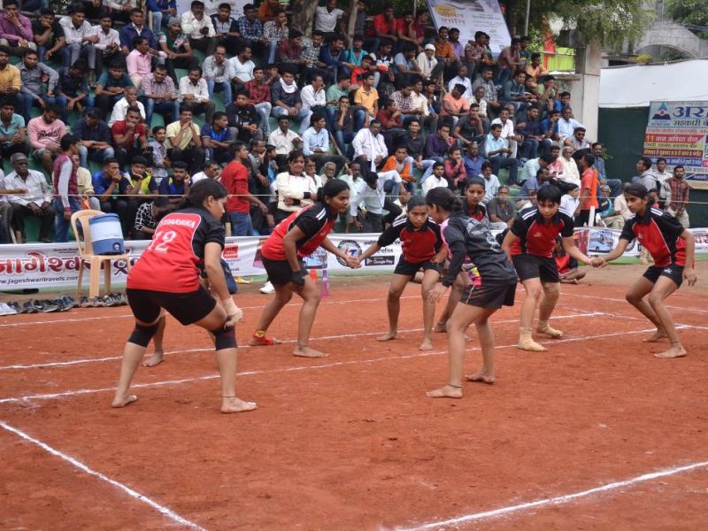 State level Kabaddi competition: Pulgaon team defeats Amravati team with one points | राज्यस्तरीय कबड्डी स्पर्धा : पुलगाव संघाने एका गुणाचे फरकाने अमरावती संघाला नमवले