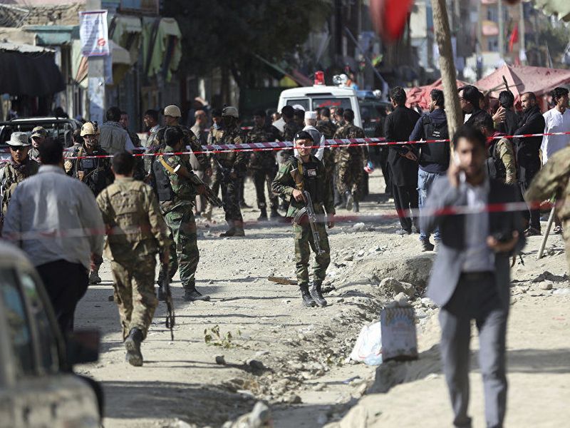 at least 20 killed in twin blasts in Shiite area of Kabul | अफगाणिस्तानातील काबूलमध्ये दोन बॉम्बस्फोट; 20 जणांचा मृत्यू