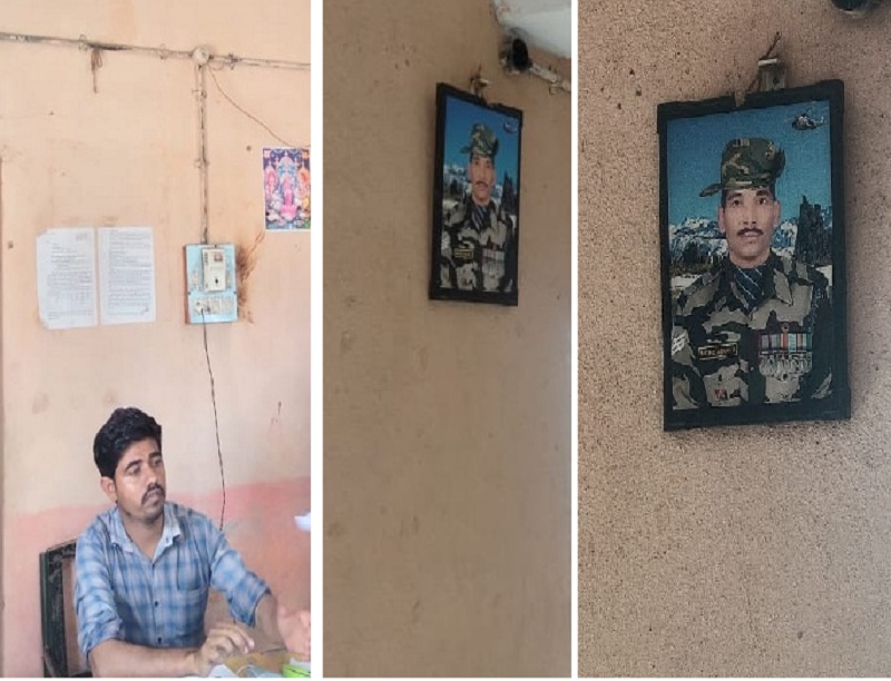 Leaving the great men, he posted a photo of himself in the office; Pratap of Talathi in Beed district | महापुरुषांऐवजी कार्यालयात लावला चक्क स्वतःचाच फोटो; बीड जिल्ह्यात तलाठ्याचा प्रताप
