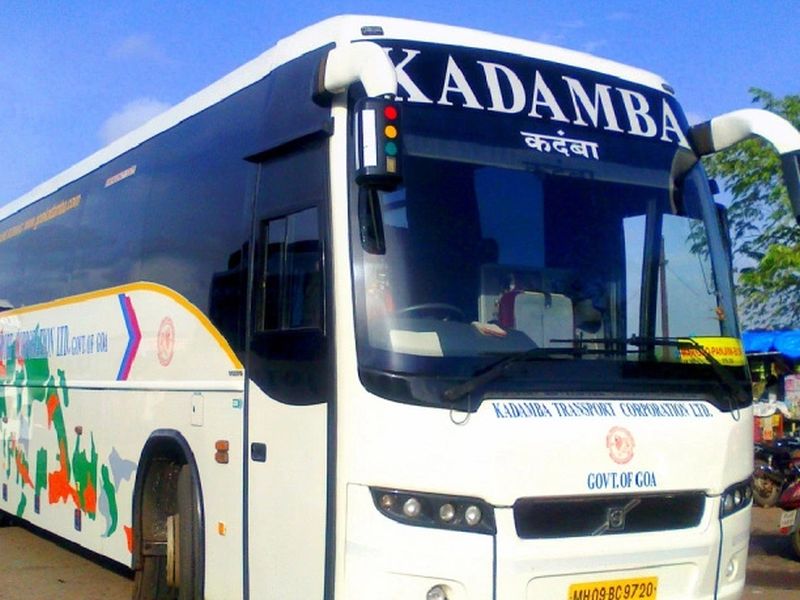 Permanent Kadamba Buses Now From Dabali Airport In Goa | गोव्यात दाबोळी विमानतळावरून आता कायमस्वरुपी कदंब बसेस
