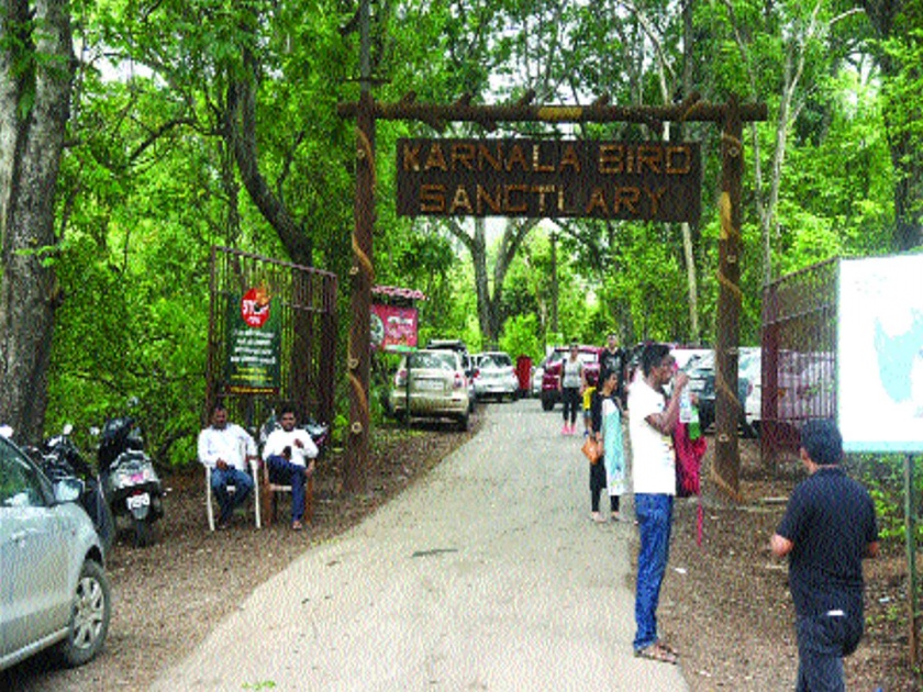  The Karnala Sanctuary has blossomed by tourists | कर्नाळा अभयारण्य पर्यटकांनी फुलले, पाऊस लांबणीवर गेल्याने निवडला पर्याय