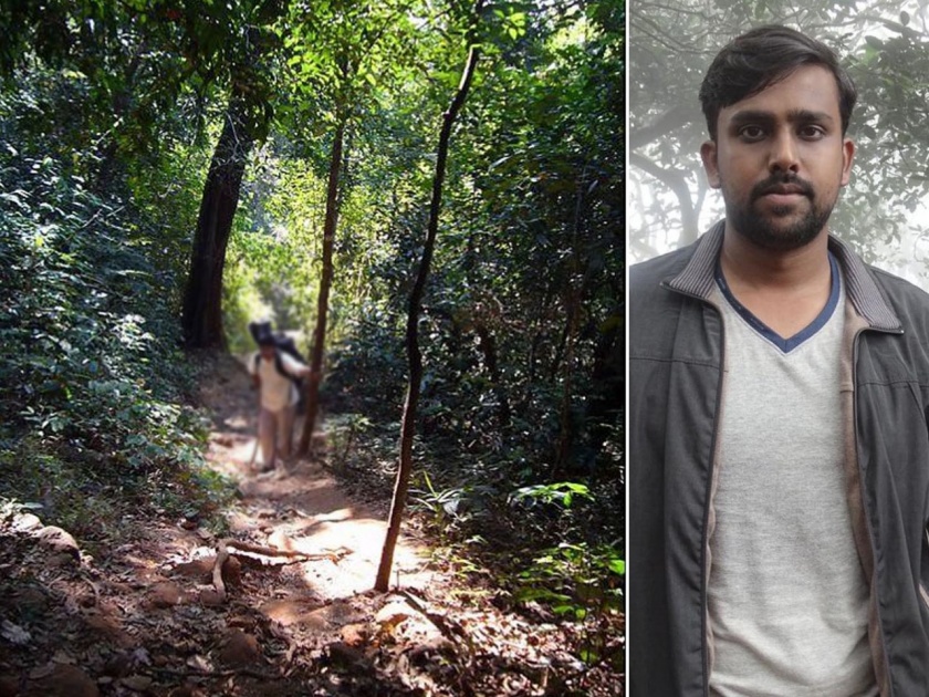 Bruised battered bengaluru techie survives trekking ordeal in karnataka forest for two nights | वाट चुकल्यानं दोन दिवस जंगलात अडकला इंजिनीयर; 'असा' सापडला मार्ग