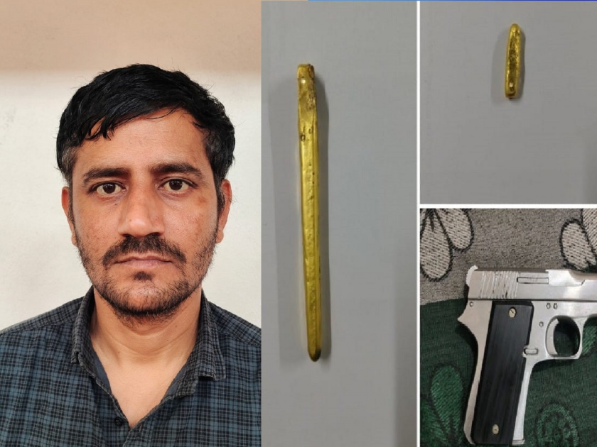 6 lakh worth of goods seized from the fifth suspect in Katyayani Jewellers robbery case in kolhapur | कात्यायनी ज्वेलर्स दरोड्यातील १०४ ग्रॅम सोने, पिस्तूल जप्त, मध्य प्रदेशात जाऊन कोल्हापूर पोलिसांची कारवाई