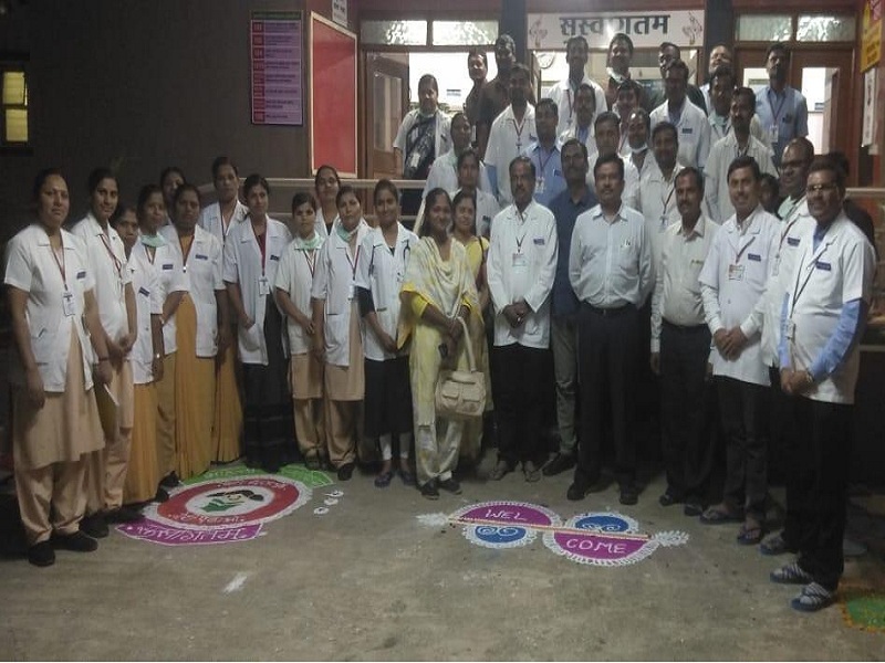 Dhanora Rural Hospital is second in Maharashtra in 'Kayakalpa' award | ‘कायाकल्प’मध्ये महाराष्ट्रात धानोरा ग्रामीण रूग्णालय द्वितीय