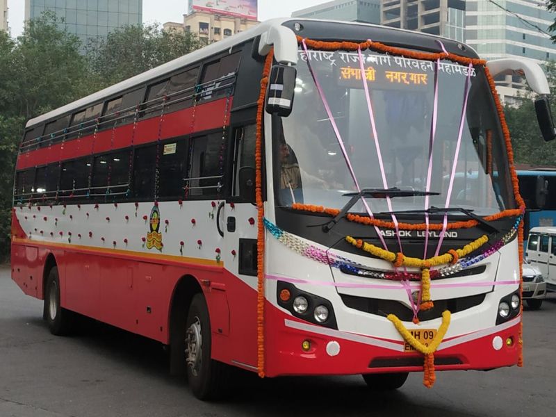 Non-air-conditioned buses for ST passenger service | एसटीची विना वातानुकूलित शयन-आसन बस प्रवाशांच्या सेवेत दाखल