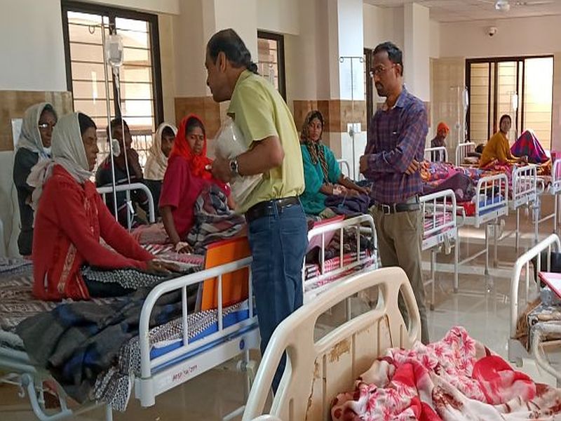 112 surgeries in 'Search' camp; Treatment by a team from Satara-Sangli | ‘सर्च’मधील शिबिरात ११२ शस्त्रक्रिया; सातारा-सांगलीतील चमूद्वारे उपचार