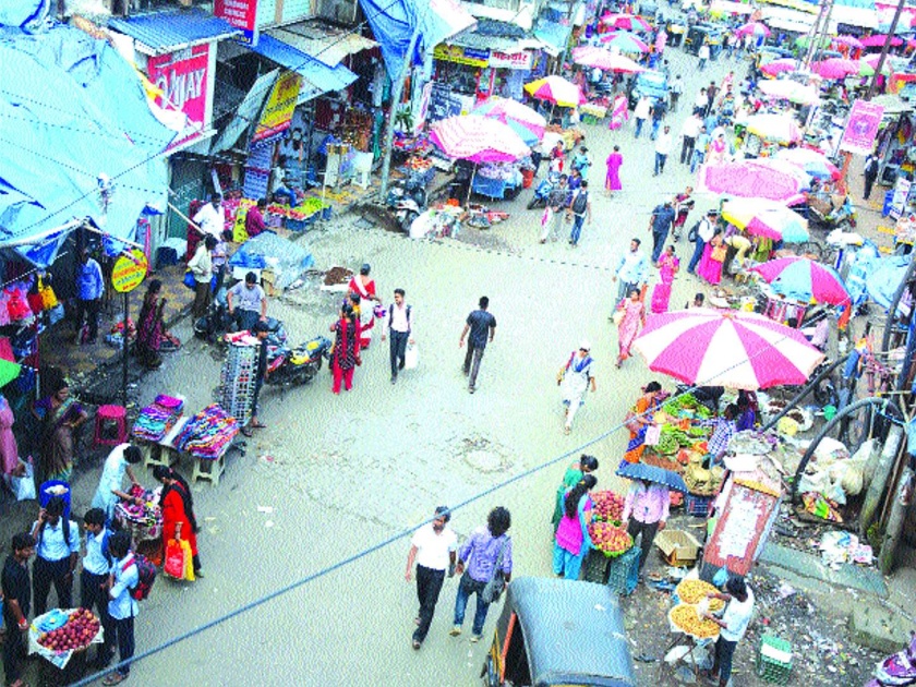 Kalyan-Dombivali market news | कल्याण-डोंबिवलीत मंडईअभावी गैरसोय