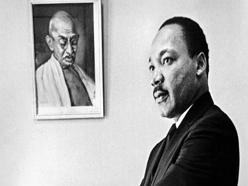 Mahatma Gandhi and Luther King | गांधी आणि लुथर किंग