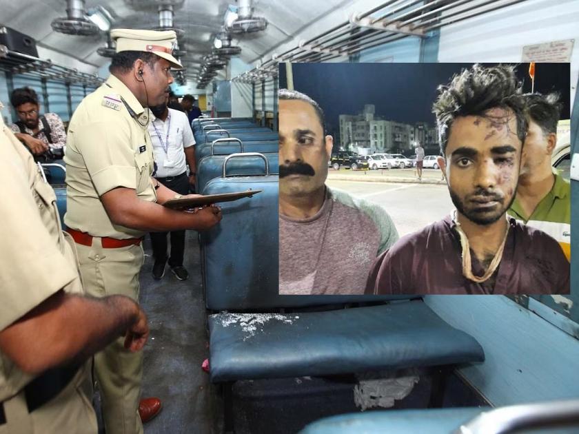 Crime: The accused who burnt passengers alive in the train in Kerala was found in Ratnagiri | Crime: ट्रेनमध्ये प्रवाशांना जिवंत जाळणारा आरोपी सापडला रत्नागिरीत, पोलिसांनी अशा आवळल्या मुसक्या