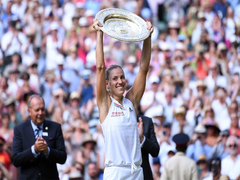 Wimbledon 2018: Angelina win title, 'Supermom' Serena's loss title match | Wimbledon 2018: अँजेलिना अजिंक्य, 'सुपरमॉम' सेरेनाचा स्वप्नभंग!