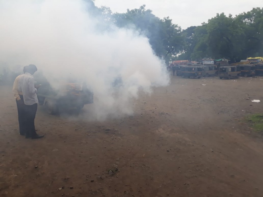 Dengue outbreaks: Smog spray start up in Khamgaon | डेंग्यूचा प्रकोप: खामगावात धुर फवारणीस प्रारंभ