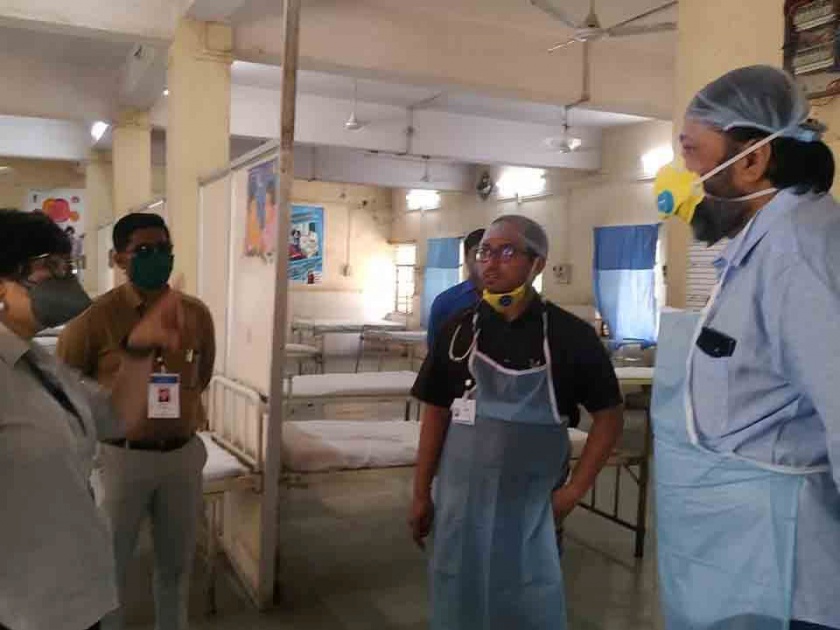 District Collectors Review Upazila Therapy Hospital | जिल्हाधिकाऱ्यांनी घेतला उपजिल्हा सर्वोपचार रूग्णालयाचा आढावा
