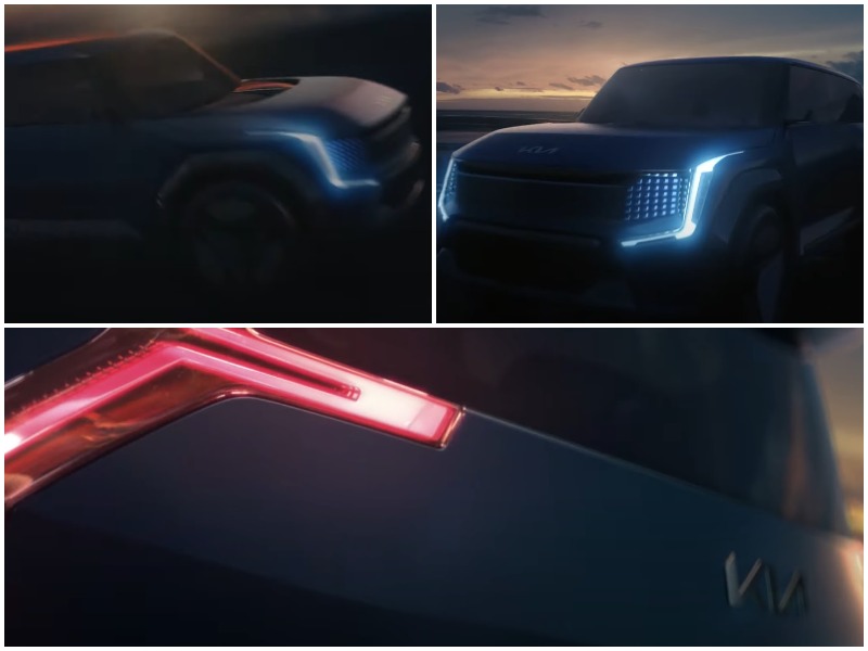 kia will debut its new electric car information given by launching teaser see video | ५०० किमीची रेंज, १७ तारखेला होणार ग्लोबल डेब्यू; Kia नं प्रदर्शित केला Electric Car चा टीझर