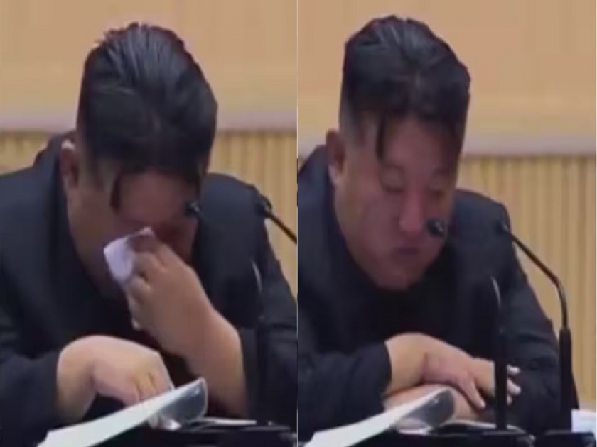 Kim Jong Un breaks down in tears telling North Korean women to have more children | उत्तर कोरियाचे 'हुकूमशहा' किम जोंग उन चिंतेत! महिलांसमोर अक्षरश: रडले, पाहा व्हिडिओ...