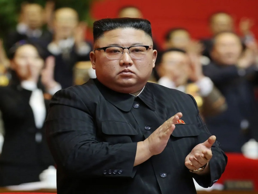 Kim Jong Un: Kim Jong Un has a mysterious wound on his head; Trying to hide with a bandage | Kim Jong Un: किम जोंग उनच्या डोक्यावर रहस्यमय जखम; बँडेजने लपविण्याचा प्रयत्न कॅमेऱ्यात कैद