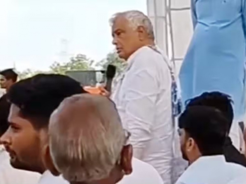 Lok Sabha Election 2024 rajasthans angry minister KirodiLal Meena video goes viral in jaipur | "चलो... भागो... हटो... हेच माझं भाषण"; सभेला गर्दीच नसल्याने संतापले मंत्री, Video व्हायरल