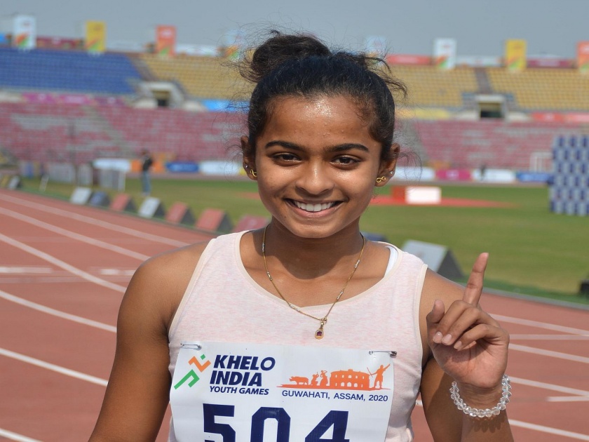 Khelo India 2020 : Kirti bhoite win gold in 200 mtr race | खेलो इंडिया : कीर्ती भोईटेची सुवर्ण कामगिरी; स्नेहाचा रुपेरी वेध