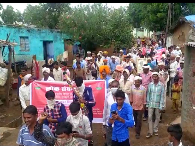 Kisan Mukti Din movement is circulating in Satpuda | किसान मुक्ती दिन आंदोलनाचा सातपुड्यात घुमतोय आवाज