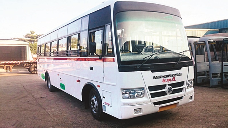 KMT Starting in phases from Chi bus service | ज्येष्ठ नागरीक, लहान मुलांना तात्पुरता प्रवेश बंद; के.एम.टी. ची बससेवा टप्याटप्याने सुरु