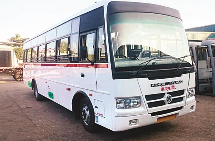 KMT bus service resumed | नागरिकांच्या मागणीनुसार केएमटी बस सेवा पूर्ववत सुरू