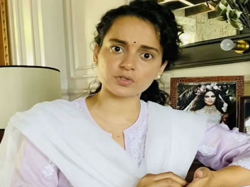 Video: Put agitating farmers in jail in Delhi, said actress Kangana Ranaut | Video: सर्वांसमोर तमाशा सुरु आहे, आंदोलन करणाऱ्या शेतकऱ्यांना जेलमध्ये टाका; कंगना रणैत आक्रमक