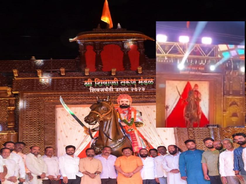 Shiv Jayanti celebrations at Shivaji Peth begin in Kolhapur, Attractive lighting attracts attention | कोल्हापुरात शिवाजी पेठेतील शिवजयंती उत्सव सुरु; आकर्षक विद्युतरोषणाईने लक्ष वेधले, २२ फेब्रुवारीपर्यंत विविध कार्यक्रम