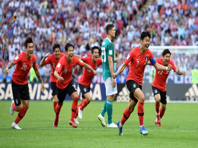 FIFA Football World Cup 2018: FIFA Football World Cup 2018: Korea becomes the first Asian team to beat world champions | FIFA Football World Cup 2018 : कोरिया ठरला विश्वविजेत्यांना पराभूत करणारा पहिला आशियाई संघ