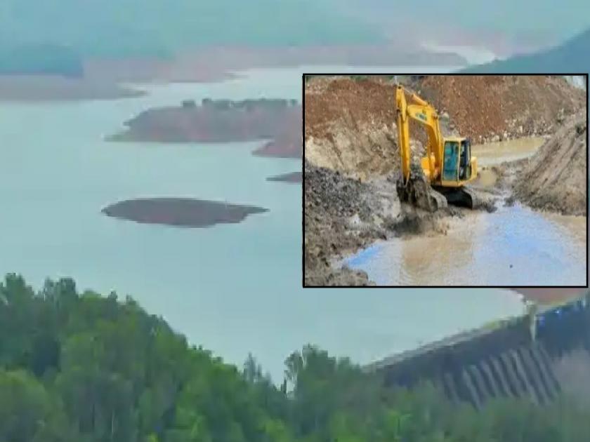15 TeamMCs in the state are running water in the silt in the dams, silt free dam works are on war footing in Satara | राज्यातील १५ टीमएमसी पाणी रुतून बसलेय धरणांमधील गाळात, साताऱ्यात 'गाळमुक्त धरण'ची कामे युद्धपातळीवर सुरू