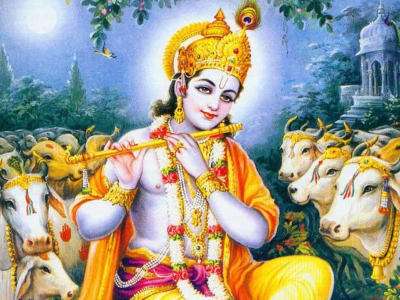 Chant Shrikrushna Mantra from the heart, get rid of all kinds of troubles! | श्रीकृष्ण मंत्राचा मनापासून जप करा, सर्व प्रकारच्या त्रासातून मुक्ती मिळवा!